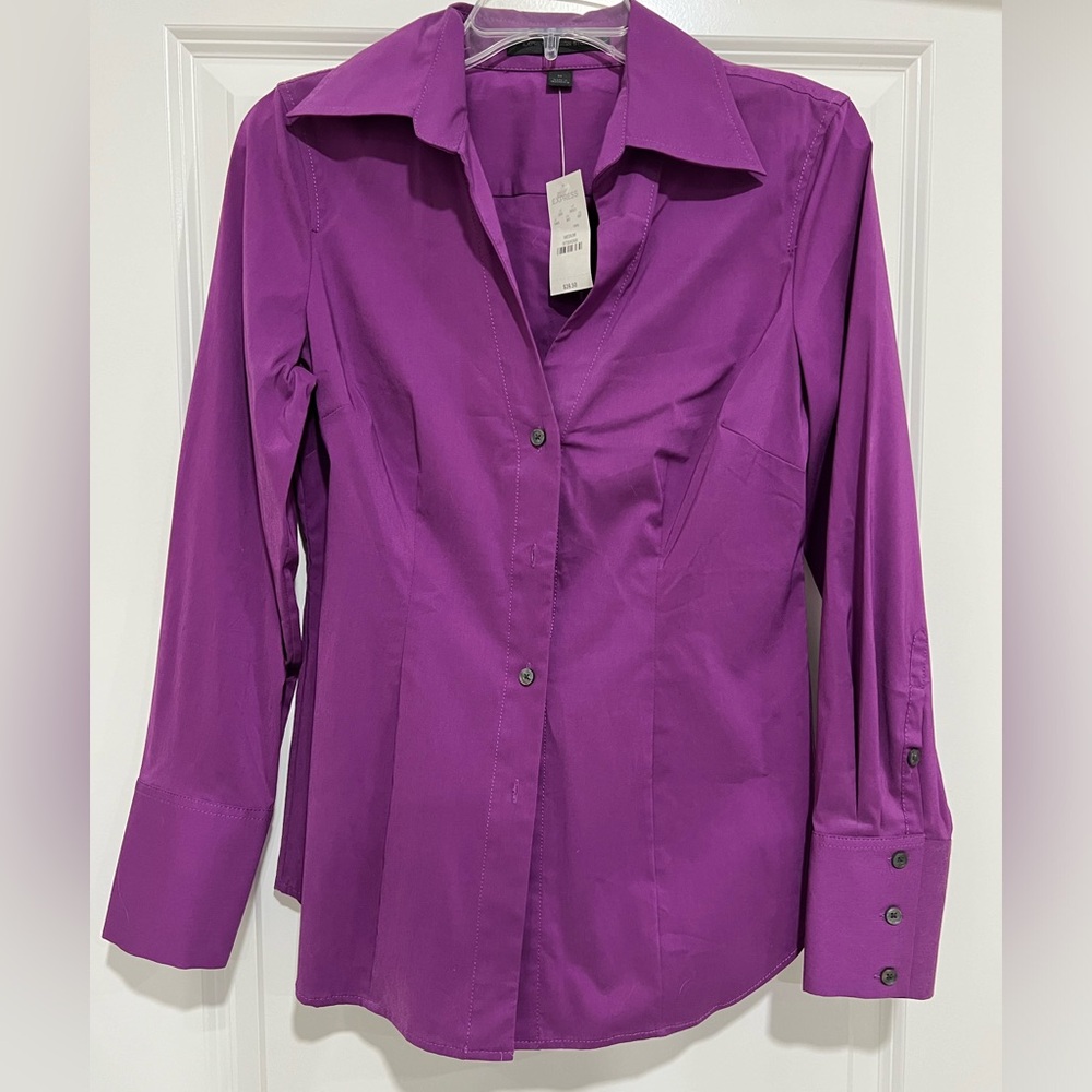 Express 4 button shirt
